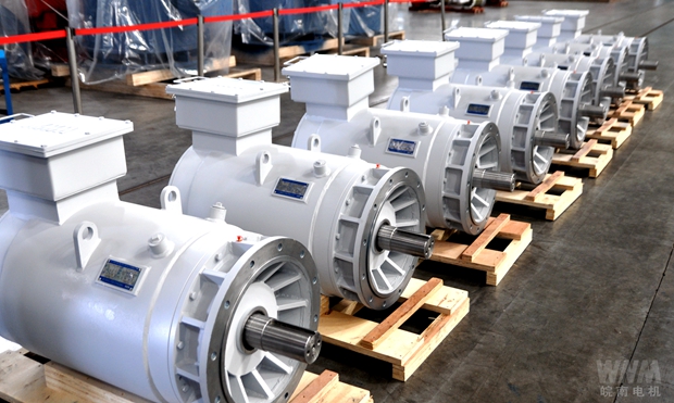 整裝待發(fā)的盾構機掘進盤主驅動電機