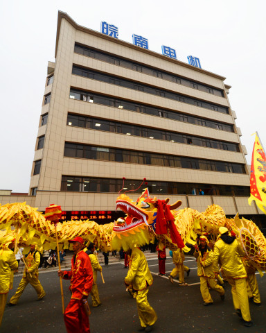 騰龍鬧新春南華更輝煌